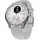 42 mm perlweiß/silber, Sport Flourelastomer-Armband grau/silber