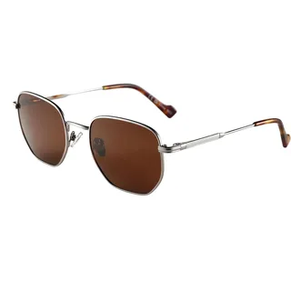 ZENOTTIC Sonnenbrille Herren Damen Polarisiert, Retro Sechseck Metall rahmen, UV400 Schutz für Autofahren, Wandern & Party - 53 Millimeter