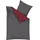 Mako-Satin rubin rot 155 x 220 cm + 80 x 80 cm