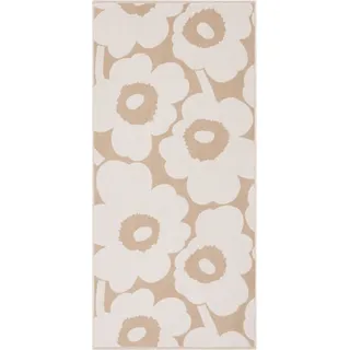 Marimekko UNIKKO Duschtuch 70 x 150 cm beige/weiß