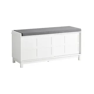 SoBuy FSR86 114 x 53 x 40 cm weiß / weiß