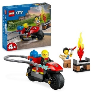 LEGO City 60410 Feuerwehrmotorrad, Feuerwehr-Spielzeug mit Motorrad