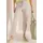 Loose Fit Hosen Beige M