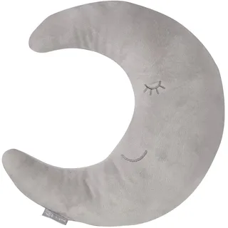 roba Lil Cuties Mondkissen 40 x 30 cm Grau
