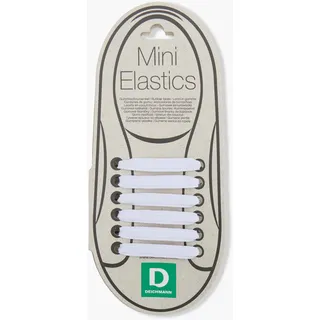 DEICHMANN Mini Elastics Schnürsenkel Weiß, Damen, Größe: ONE_SIZE, Material: Gummi//Gummi,Synthetik, Material: Gummi,Synthetik - DEICHMANN Mini Elastics Schnürsenkel Weiß, Damen, Größe: ONE_SIZE, Material: Gummi//Gummi,Synthetik, Material: Gummi,Synthetik - unisex - Weiss