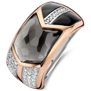 Ti Sento Damen-Damenring 925er Silber Kristall