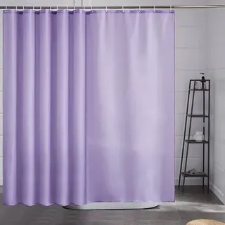 Duschvorhang Überlänge Badvorhang Schimmelabweisend Polyester Extra