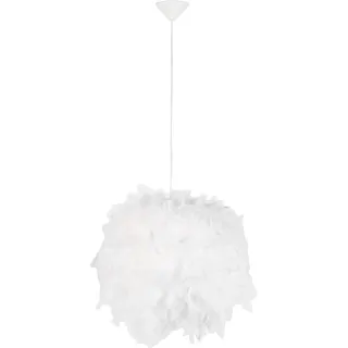 Pendelleuchte Im Landhausstil Weiß Mit Federn - Feather