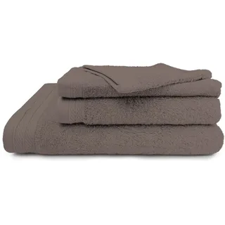 The One Towelling Bio Handtuch T1-ORG50 taupe 50 x 100 cm