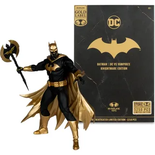 McFarlane Toys Batman Actionfigur DC Multiverse Knightmare Edition 17,8 cm Gold/Mehrfarbig