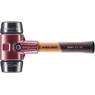 Halder Schonhammer Ø 60 mm Gummi schwarz