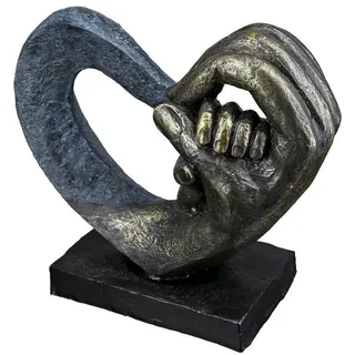 Gilde Gilde, Deko Figuren - Skulpturen, Poly Skulptur Hands of Love,