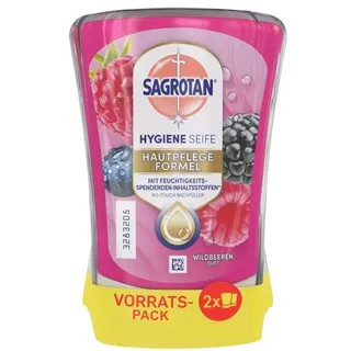 Sagrotan No-Touch Nachfüller Duo Wildbeeren 2 Stück 250 ml