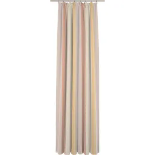 Wirth Gardine Faltenband 300 x 145 cm Braun/Orange