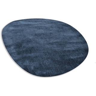 Tom Tailor Shaggy Cozy 80 x 120 cm Polyester Blau, Grün Petrol