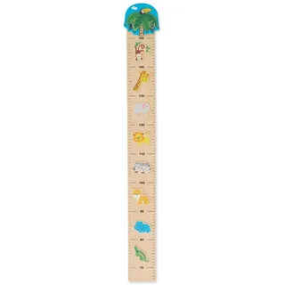 BIECO Messlatte Bieco Kinder Messlatte Holz Zoo Größenmesser
