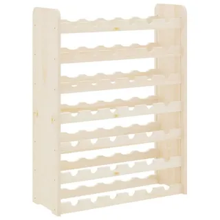 vidaXL Weinregal 67,5x25x87 cm Massivholz Kiefer