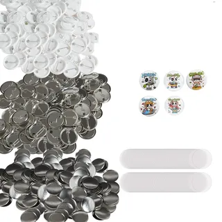 Vevor Buttonmaschine Knopfmachermaschine 32mm 500Stk Buttonstanzmaschine - Maschine nicht inbegriffen