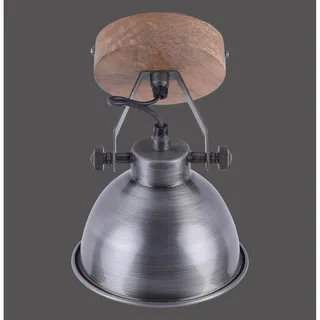 just light. Just Light Samia 1 E14 braun/silber Holz Metall