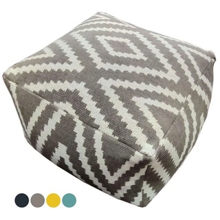soma Sessel Soma Bodenkissen Sitzwürfel Pouf Kelim Style Sitzhocker Fußhocker Peru, Stuhl Sessel Sitzplatz Sitzmöbel bunt