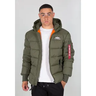 Alpha Industries Hooded Puffer Alpha FD grün 2XL