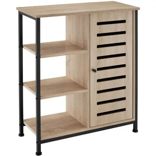 Tectake Sideboard 71 x 82 x 32 cm Braun