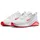 W Air Zoom Damen White/Bright Crimson-White 40