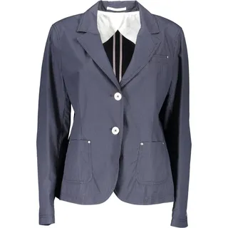 GANT KLASSISCHE BLAUE JACKE FÜR DAMEN : Farbe - Blau, Größe - 40 Größe: 40 Farbe: Blau - Blau - 40
