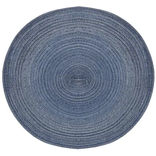PICHLER Platzset Tischset rund 12er Set Samba Kreis 038 indigo, (Spar-Set, 12-St., 12 Platzdecken), Platzset Tischset Esszimmer Küche blau