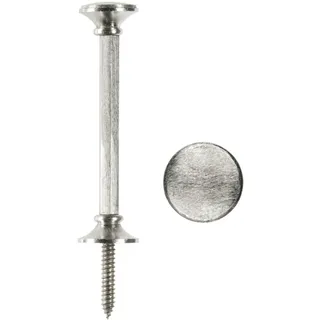 rewagi Raffhalter Raffhalter Schalhalter - 100 mm Breite Ø 28 mm - Metall, nickel matt, Gardinen, Vorhänge, Dekoschals, Scheibengardinen, Gardinenzubehör, Raffhalter, Raffhalter Zubehör, Verkaufseinheit: 1 Stück silberfarben