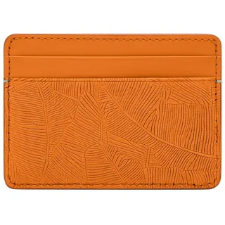Fossil Bronson Kartenetui Herren Portemonnaie orange