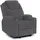 MCombo Relaxsessel M MCombo Chenille 92 x 109 x 97 Grau elektrisch mit Liegefunktion und Vibration
