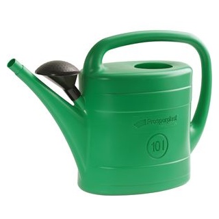Prosperplast Gießkanne Spring, grün, Kunststoff, mit Brausekopf, ca. 10 Liter