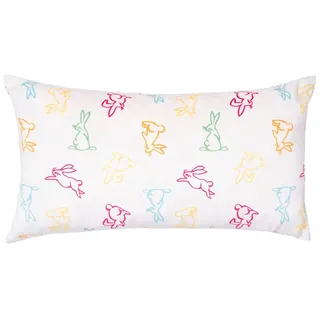 PAD Dekokissen PAD PETITE BUNNIES 32 x 18 cm Mehrfarbig