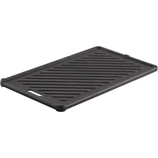 RÖSLE Grillplatte VIDERO G2-P, Hochwertige Grillplatte Aus Gusseisen Für Fleisch