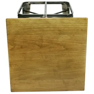 FH Furniture FH Bistrotisch Alex Transparent 70x70 Walnuss