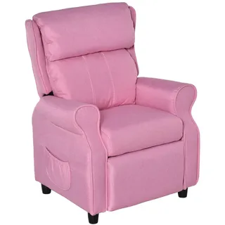 Homcom Kindersessel,, Rosa, Holz, 53x70x58 cm, Kinder- & Jugendzimmer, Kindermöbel, Kindersitzmöbel & -tische, Kindersessel & -sofas