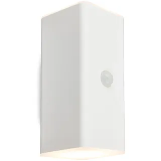 Briloner Außenleuchte Kunststoff 15,5x6,5x8,5 cm inkl. Bewegungsmelder weiß