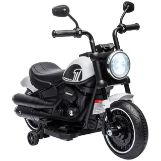 Homcom Kindermotorrad Elektrofahrzeug 3 km/h weiß (1-tlg)