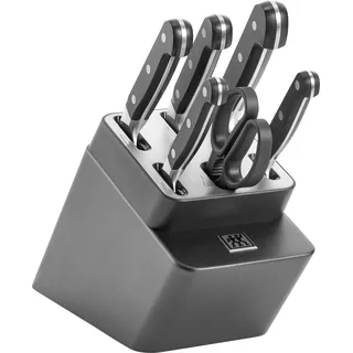 Zwilling Pro 7-tlg, selbstschärfender Messerblock Anthrazit