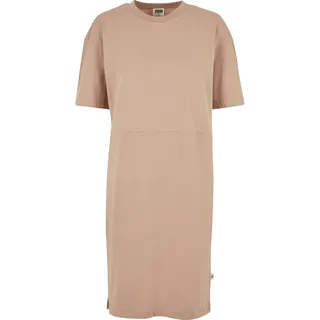 URBAN CLASSICS Organic Oversized Slit Kurzes Kurzarmkleid Amber S