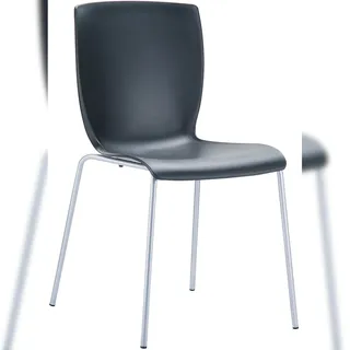 CLP Mio Stapelstuhl 47 x 50 x 80 cm schwarz