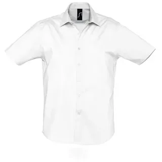 solo invest france sas SOLS Herren Stretch Hemd kurzarm 17030 white 3XL