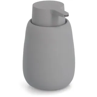 Zeller Seifenspender 8,8x13,7x8,8 cm Grau Keramik