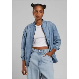 URBAN CLASSICS Ladies Oversized Skater Jacket - Blau