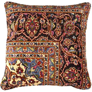 KUHFELL online & NOMAD Bodenkissen Sitzpouf persisches Gabbeh Sitzkissen 80 x 80 cm in diversen Mustern