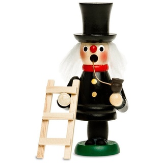 SIKORA Weihnachtsfigur RM-G Mini Räuchermännchen aus Holz