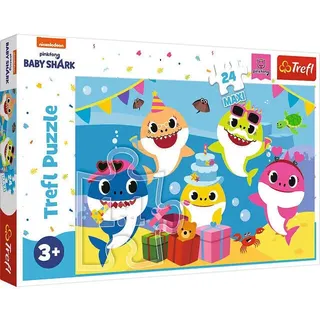 Puzzle maxi 24 elementy. Wesołe Baby Shark