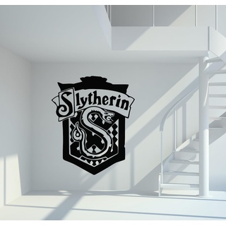 Wandtattoo Harry Potter Slytherin Wappen Größe M - ca. 50cm x 42cm
