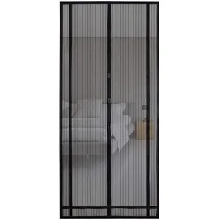 Sekey Insektenschutz-Tür 100 x 220 cm Schwarz